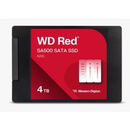 WD Red SA500 POWERED BY SANDISK/4TB/SSD/2.5''/SATA/5R