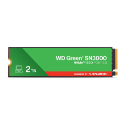 WD Green SN3000 POWERED BY SANDISK/2TB/SSD/M.2 NVMe/3R