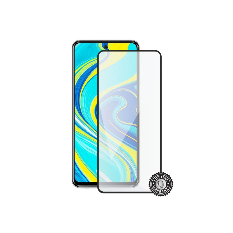 Screenshield XIAOMI Redmi Note 9 Pro Tempered Glass protection (full COVER black)