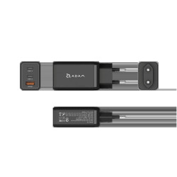 Omnia F6 65W GaN - čierna