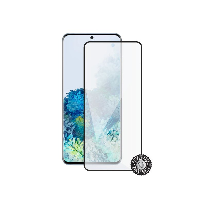 Screenshield SAMSUNG G988 Galaxy S20 Ultra Tempered Glass protection (full COVER black)