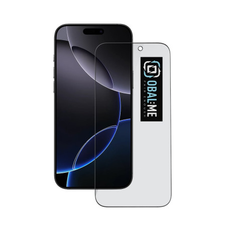 OBAL:ME Privacy 5D Tvrdené Sklo pre Apple iPhone 17 Pro Max Black
