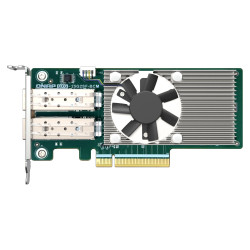 QNAP QXG-25G2SF-BCM Dual port na 25GbE Network adaptér, 2 x SFP28, Broadcom 57504 controller