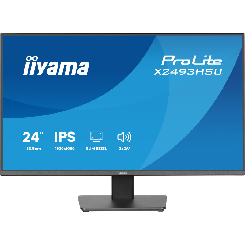 iiyama ProLite/X2493HSU-B1/23,8''/IPS/FHD/120Hz/1ms/Čierna/3R