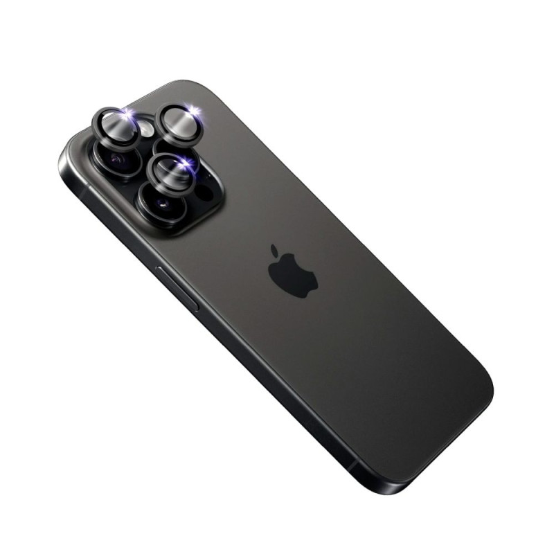 FIXED Sapphire Camera Glass iPhone 15Pro/15PM, bl.