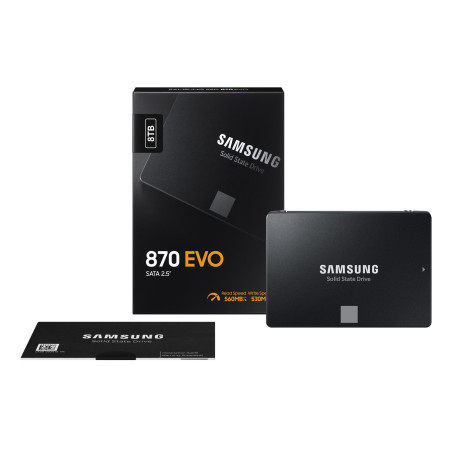 Samsung 870 EVO/8TB/SSD/2.5''/SATA/Čierna/5R