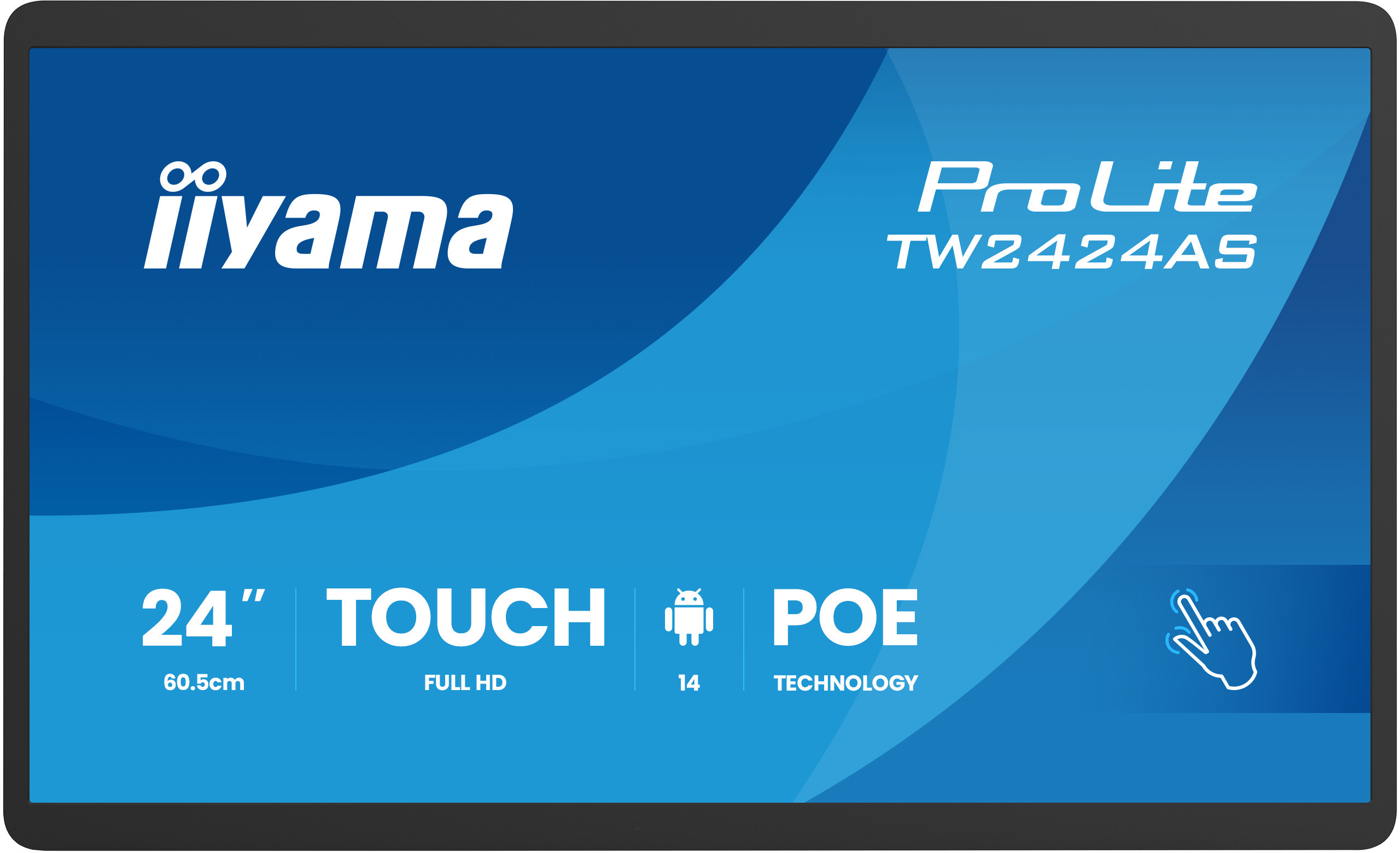 24'' iiyama TW2424AS-B3P: IPS, FHD, Android