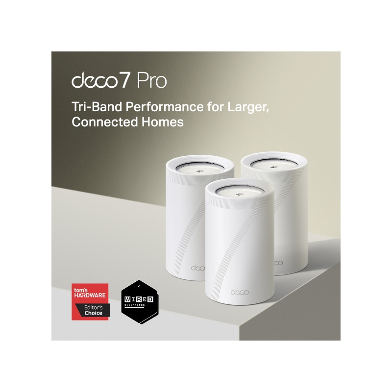 TP-link Wifi7 home mesh Deco BE68(3-pack)