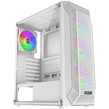 EVOLVEO Xenon, Midi Tower / 4x ARGB / mesh + sklo