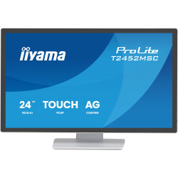 24'' LCD iiyama T2452MSC-W1AG-IPS, FHD, 10P