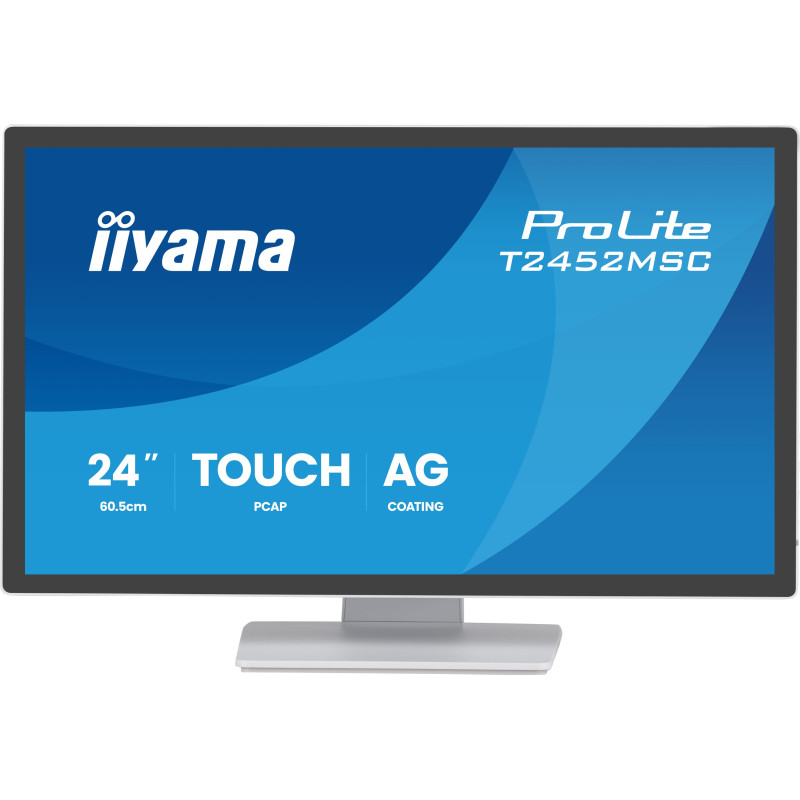 24'' LCD iiyama T2452MSC-W1AG-IPS, FHD, 10P