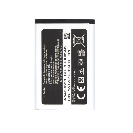 Samsung batéria AB463651BE Li-Ion 1000mAh (OEM)