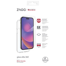 ZAGG Invisible Shield Elite 360 ° sklo + kryt iPhone 14 Pro Max