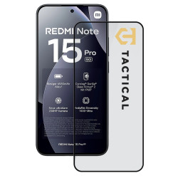 Tactical Glass Shield 5D sklo pre Xiaomi Redmi Note 15 Pro 5G Black