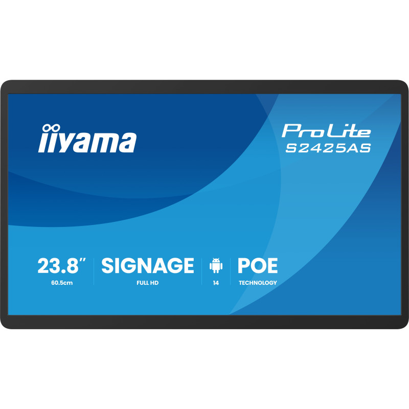 24'' iiyama S2425AS-B1P: IPS, FHD, Android