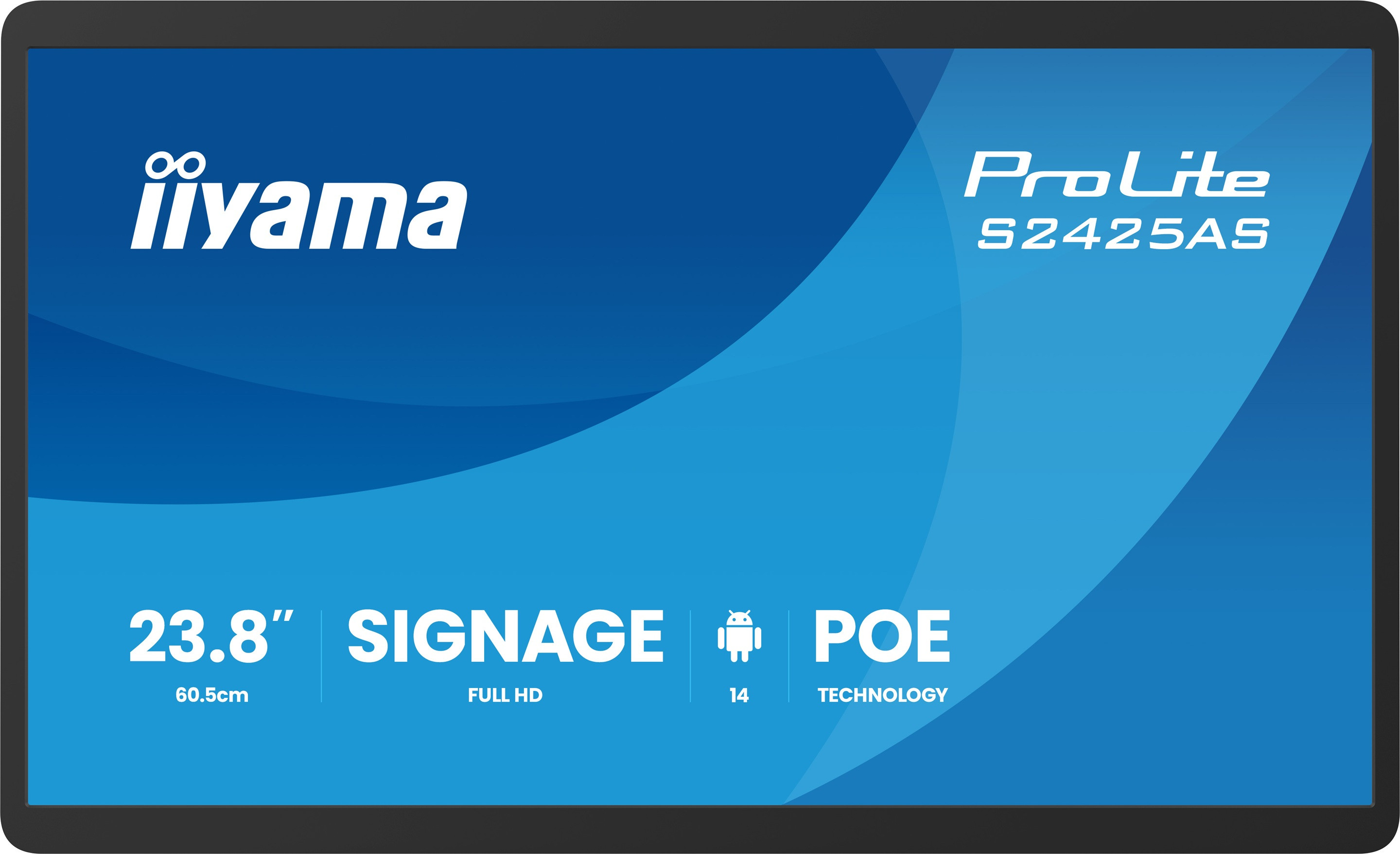 24'' iiyama S2425AS-B1P: IPS, FHD, Android