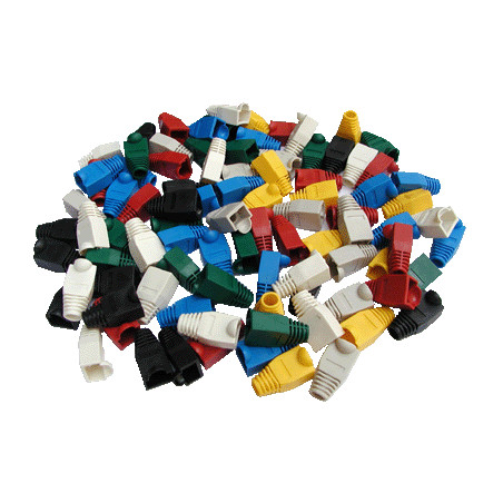 DATACOM Ochrana RJ45 s bublinkou BIELA (100ks)