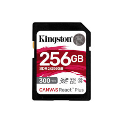 Kingston Canvas React Plus/SDHC/256 GB/UHS-II U3 / Class 10