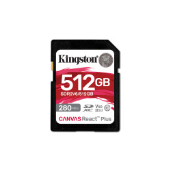 Kingston Canvas React Plus/SDHC/512 GB/UHS-II U3 / Class 10