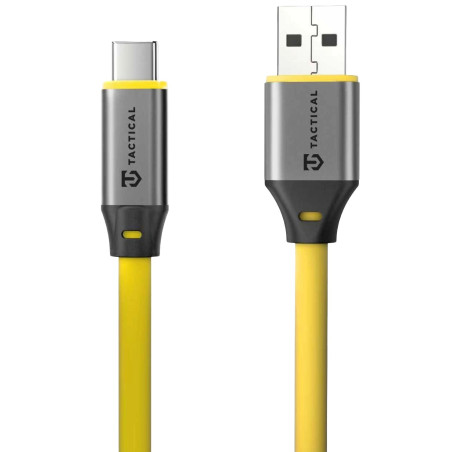 Tactical Fat Man 2.0 Cable USB-A/USB-C 1m Yellow