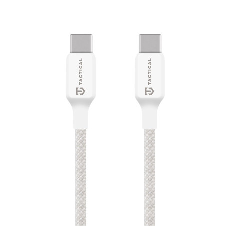 Tactical Stitch Thread Cable USB-C/USB-C 1m White