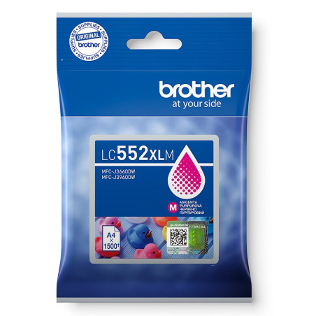 Brother LC-552XLM - atrament purpurový XL