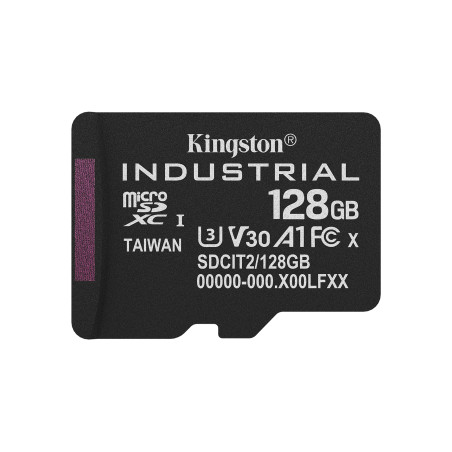 Kingston Industrial/Micro SDXC/128GB/UHS-I U3 / Class 10