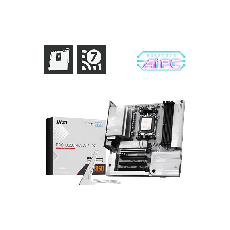 MSI PRE B850M-A WIFI PZ/AM5/mATX