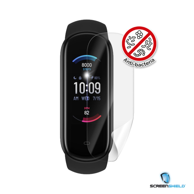 Screenshield Anti-Bacteria XIAOMI Amazfit Band 5 fólia na displej