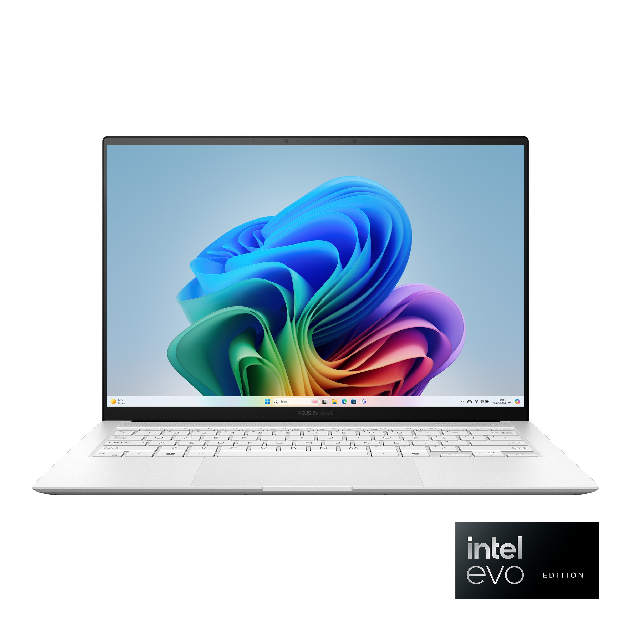 ASUS Zenbook S 14 OLED/UX5406SA-OLED701X/U7-258V/14''/2880x1800/T/32GB/512GB/Intel int/W11P/White/2R