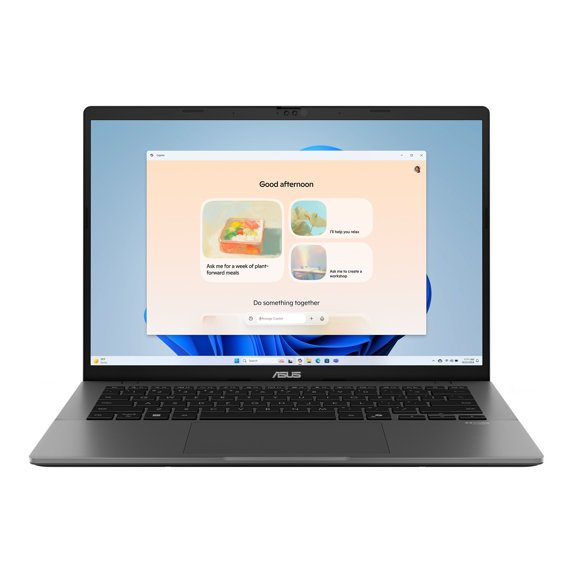 ASUS Vivobook S14/M3407GA-OLED088WZ/AI7-445/14''/WUXGA/16GB/512GB/AMD int/W11H/Gray/2R