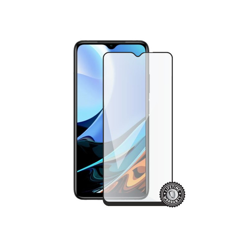 Screenshield XIAOMI Redmi 9T (full COVER black) Tempered Glass protection