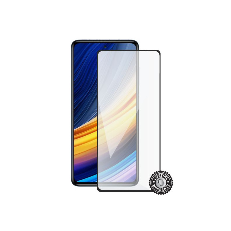 Screenshield XIAOMI Poco F3 (full COVER black) Tempered Glass protection