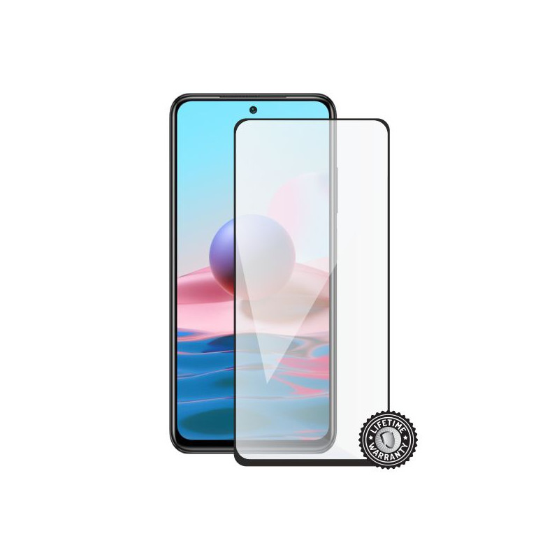 Screenshield XIAOMI Redmi Note 10 4G (full COVER black) Tempered Glass Protection