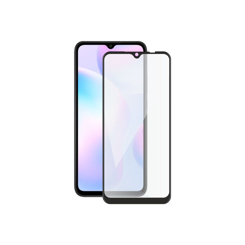 Screenshield XIAOMI Redmi 9A (full COVER black) Tempered Glass Protection