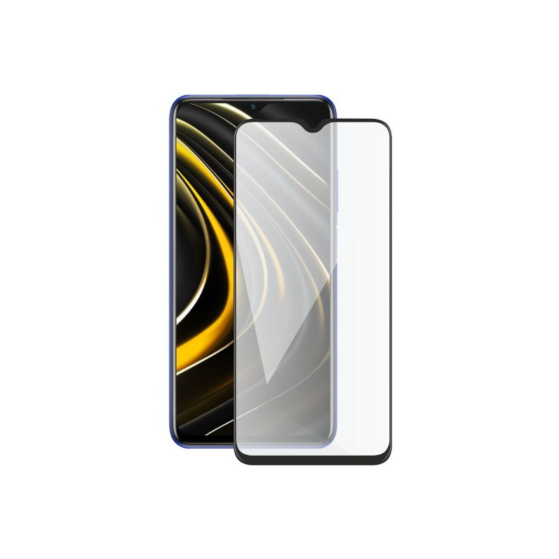 Screenshield XIAOMI Poco M3 (full COVER black) Tempered Glass Protection