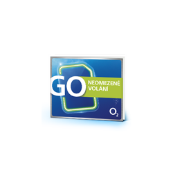 O2 Predplatená karta GO NEOBMEDZENÉ VOLANIE