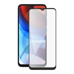 Screenshield Motoroll Moto E7 Power XT2097 (full COVER black) Tempered Glass Protection