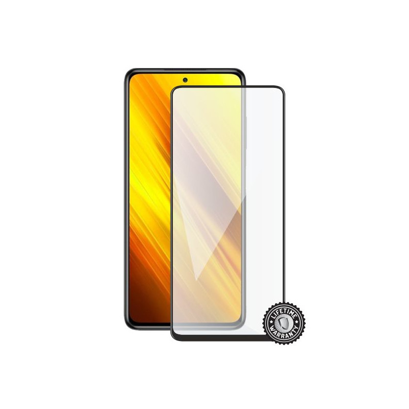 Screenshield XIAOMI Poco X3 (full COVER black) Tempered Glass Protection