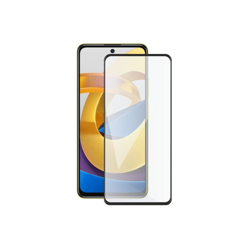 Screenshield XIAOMI POCO M4 Pro 5G (full COVER black) Tempered Glass Protection