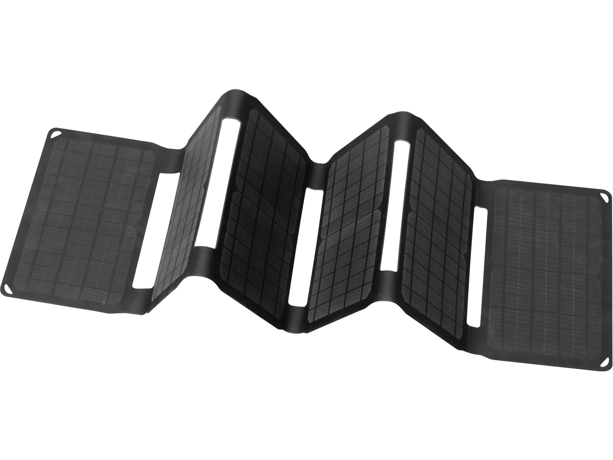 Sandberg Solar Charger 40W QC30+PD+DC, solárna nabíjačka, čierna