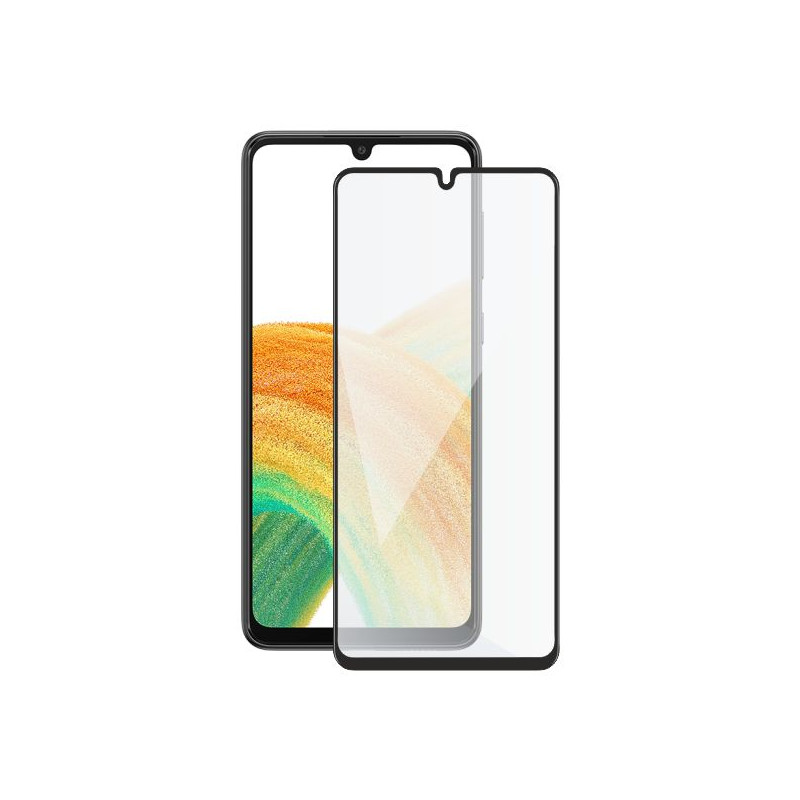 Screenshield SAMSUNG A336 Galaxy A33 5G (full COVER black) Tempered Glass Protection