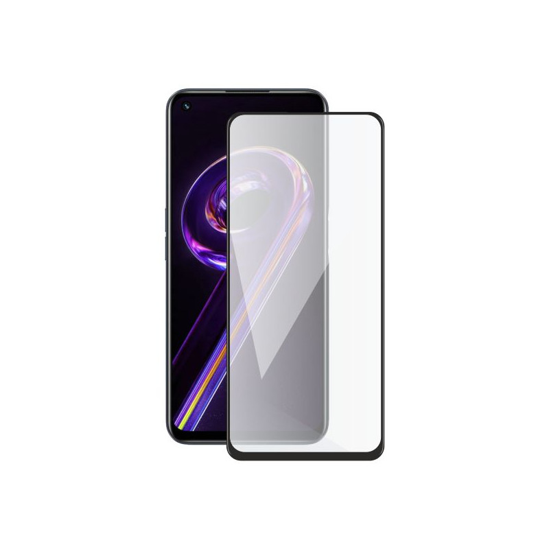 Screenshield REALME 9 Pro (full COVER black) Tempered Glass Protection