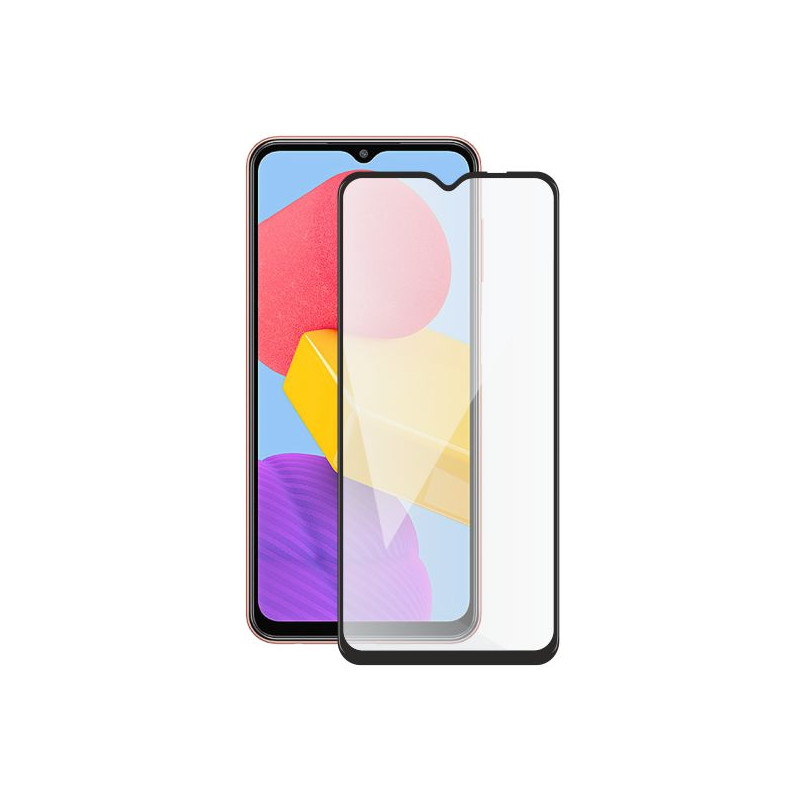 Screenshield SAMSUNG M135 Galaxy M13 (full COVER black) Tempered Glass Protection