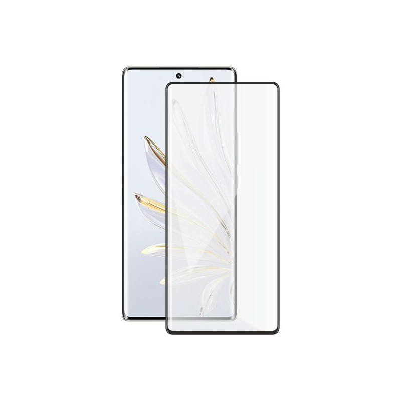Screenshield HUAWEI Honor 70 (full COVER black) Tempered Glass Protection