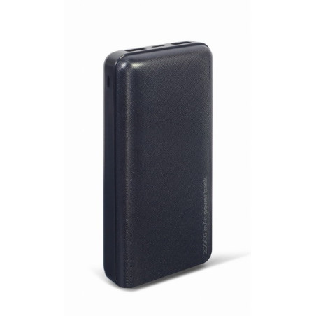 GEMBIRD powerbanka 20 000 mAh čierna