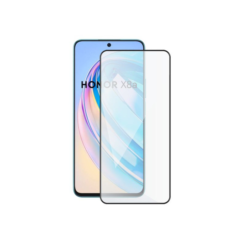 Screenshield HUAWEI Honor X8a (full COVER black) Tempered Glass Protection