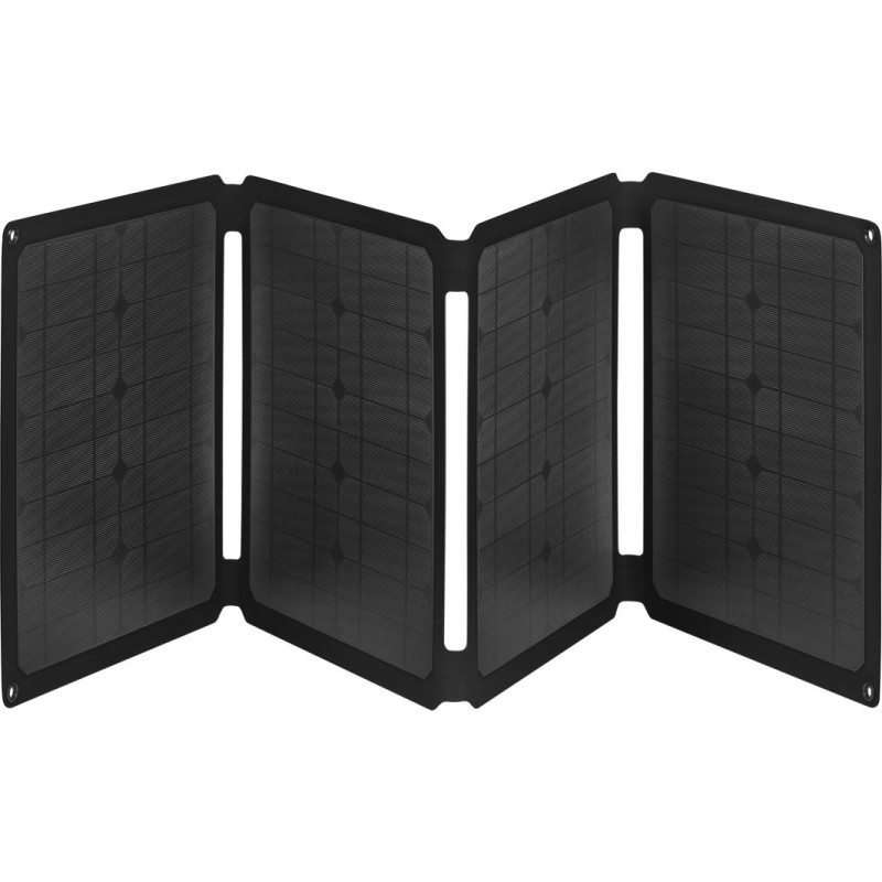 Sandberg solárny panel - nabíjačka, výkon 60W, QC3.0 + PD + DC, čierna