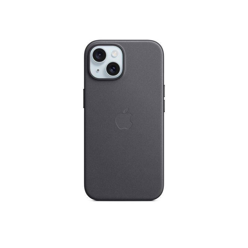 iPhone 15+ FineWoven Case with MS - Black