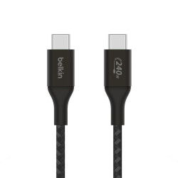 Belkin Boost charge USB-C kábel 240W, 2m, čierny